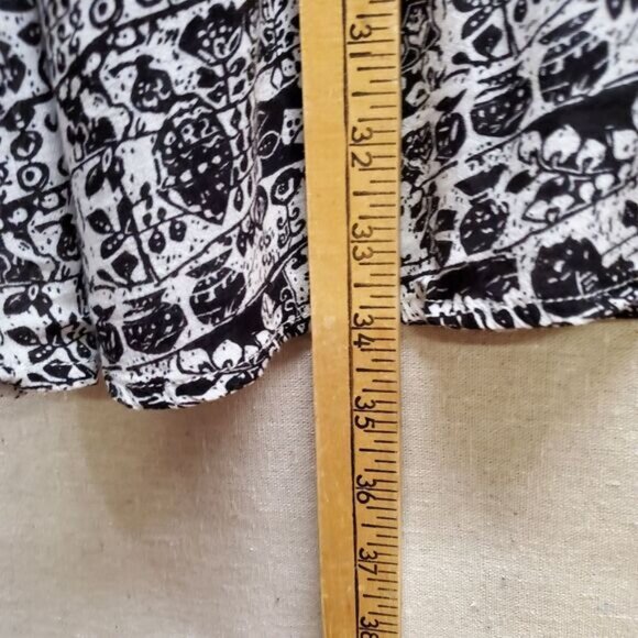c'isa Black and White Mini Dress in size M - Picture 5 of 12